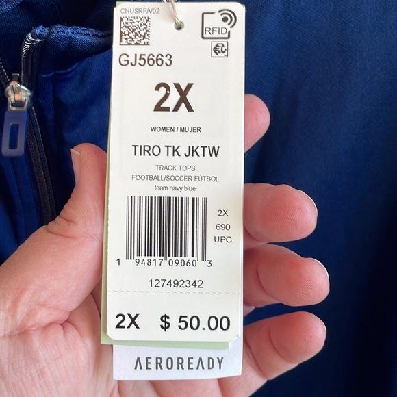 Adidas Performance Jacket NWT - Picture 5 of 9